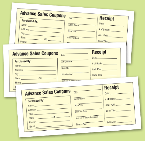 Advance Sales Coupons